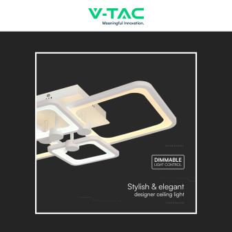 V-Tac VT-7718 Plafoniera LED a Superficie 70W SMD CCT