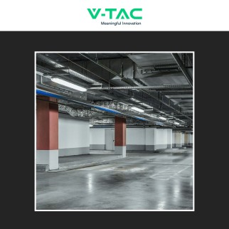 V-Tac VT-15022 Porta Tubi LED IP65 per 2 Tubi T8 G13 da 120cm