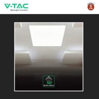 V-Tac VT-61020 10 Pannelli LED Quadrati 60x60 20W SMD a Incasso