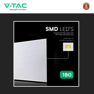 V-Tac VT-61020 10 Pannelli LED Quadrati 60x60 20W SMD a Incasso