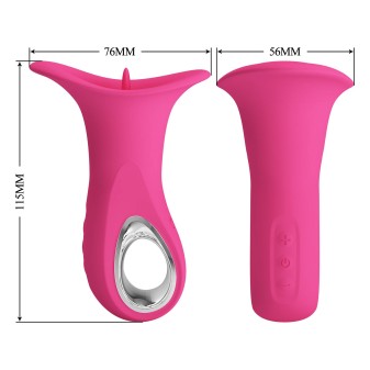 Pretty Love Clyde Vibratore per Stimolazione del Clitoride in Silicone