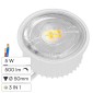 Bot Lighting Modulo LED Slim 5W SMD Ø50 Changing Color CCT 3in1 Dimmerabile per Portafaretti GU10 - mod. LD4SPT065KD