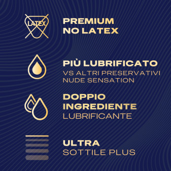 Preservativi Durex Nude Sensation Premium No Latex 6pz