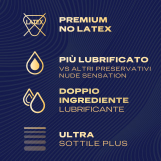 Preservativi Durex Nude Sensation Premium No Latex 6pz