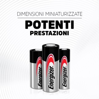 Energizer Alkaline Pile Miniaturizzate A27 12V Alcaline