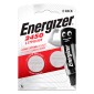 Energizer Lithium Pile a Bottone CR2450 3V per Cardiofrequenzimetri Telecomandi e Giocattoli - Blister da 2 Batterie