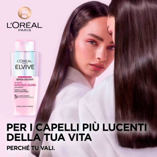 Shampoo Capelli Spenti e Porosi Elvive Glycolic Gloss L'Oréal Paris