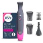 Veet Expert All In One Trimmer Rasoio Elettrico Waterproof Senza Fili per Bikini Viso e Corpo con 2 Testine e 3 Pettini Guida