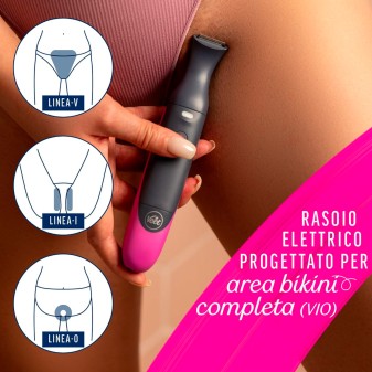 Veet Expert All In One Trimmer Rasoio Elettrico Waterproof Senza Fili
