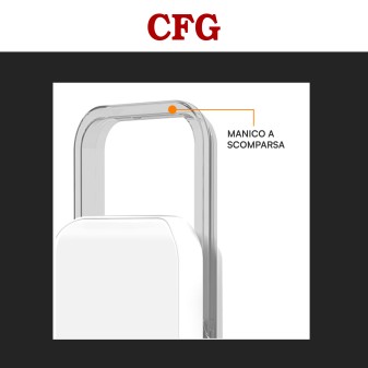 CFG Lampada LED Portatile con Luce di Emergenza 17W SMD