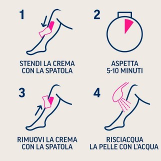 Veet Pure Crema Depilatoria Idratante Pelli Sensibili Flacone da 200ml