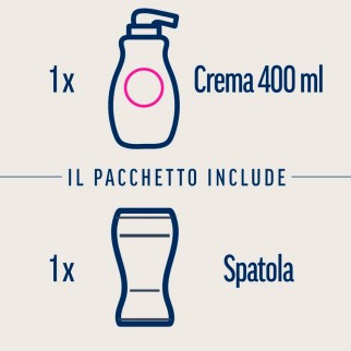 Veet Pure Crema Depilatoria Idratante Pelli Sensibili Flacone da 400ml