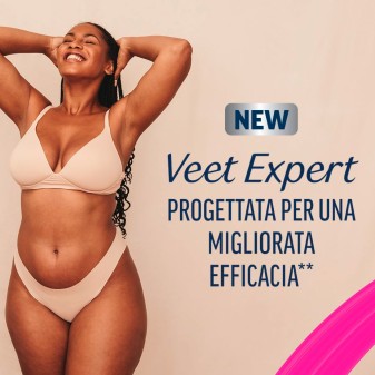 Veet Expert Strisce Depilatorie Gambe & Corpo per Pelli Sensibili