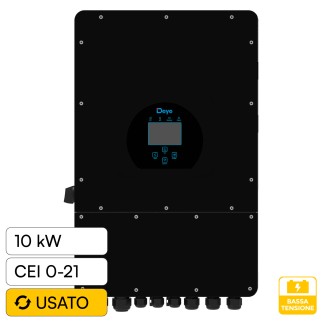 V-Tac Deye Inverter Trifase Ibrido 10kW IP65 CEI 0-21 SKU 12307