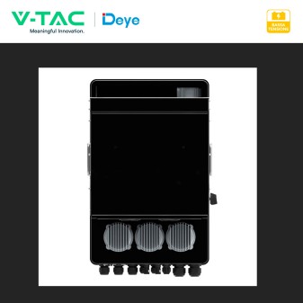 V-Tac Deye Inverter Trifase Ibrido 10kW IP65 CEI 0-21 SKU 12307