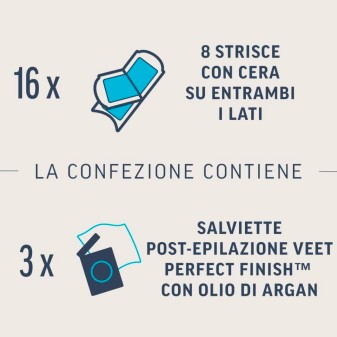 Veet Expert Strisce Depilatorie Bikini & Ascelle Pelli Sensibili