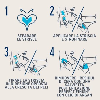Veet Expert Strisce Depilatorie Bikini & Ascelle Pelli Sensibili