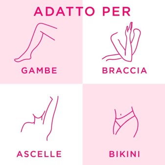 Veet Pure Strisce Depilatorie Gambe e Corpo con Formula Ipoallergenica