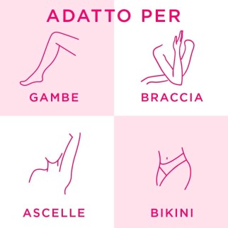 Veet Pure Strisce Depilatorie Gambe e Corpo con Formula Ipoallergenica