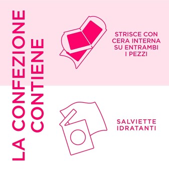 Veet Pure Strisce Depilatorie Gambe e Corpo con Formula Ipoallergenica