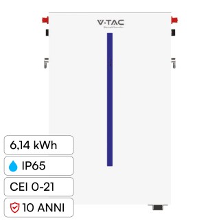 Batteria al Litio 51.2V 6.14kWh per Impianti Solari V-Tac