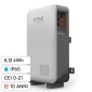 V-Tac VT-48100-W2 Batteria BMS LiFePO4 51,2V 100Ah 5,12kWh IP65 per Inverter Impianto Fotovoltaico CEI 0-21 - SKU 11524