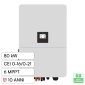 V-Tac Deye Inverter Trifase Ibrido On-Grid / Off-Grid 80kW IP65 Garanzia 10 Anni Display LCD CEI 0-21 e CEI 0-16 - SKU 12322