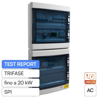 Chint Quadro Elettrico Lato AC Trifase Fino a 20kW 400V IP65 CEI 0-21