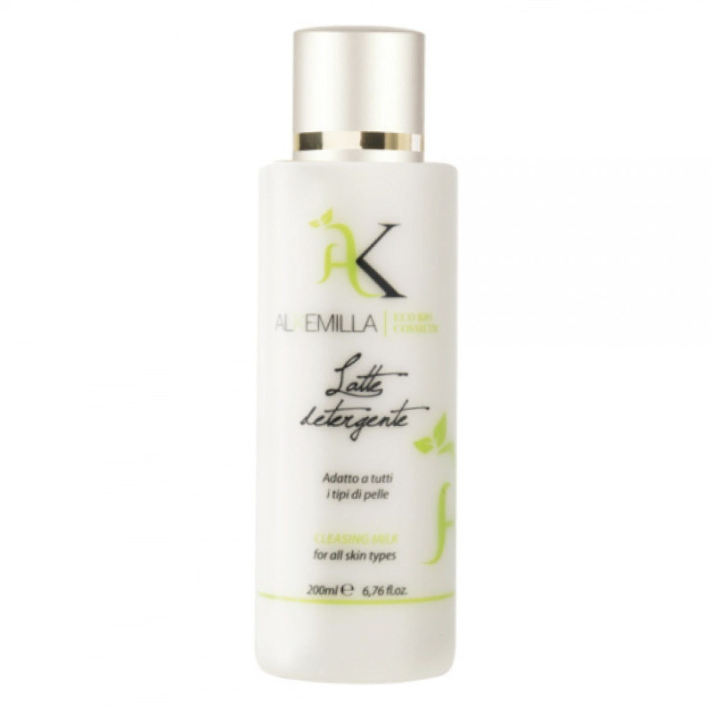 Alkemilla Latte Detergente Viso Bio - Flacone da 200ml