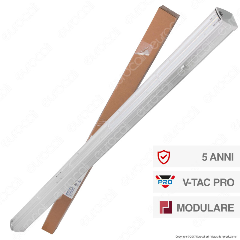 V-Tac PRO VT-4551D Linear Master Trunking Track Light Lineare 50W 90°