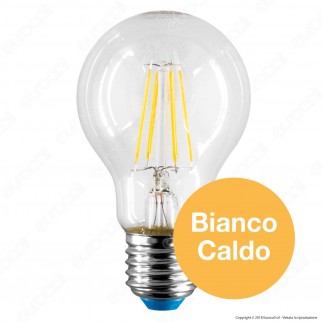 Bot Lighting Shot Lampadina LED E27 4W Bulb A60 Filamento - mod.