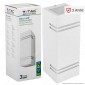 V-Tac VT-7662 Portalampada Doppio Wall Light da Muro per 2 Lampadine GU10 IP44 - SKU 7543