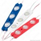 V-Tac VT-28356 Modulo 3 LED 1,5W 12V Impermeabile IP67 - SKU 5124 / 5125 / 5126 / 5127 / 5128