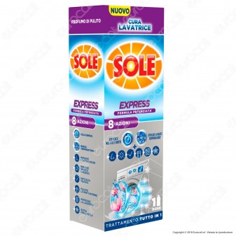 Sole Cura Lavatrice Express - Flacone da 250ml