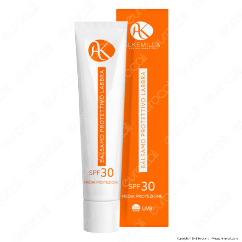 Alkemilla Balsamo Protettivo Labbra SPF 30 - Flacone 15ml