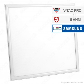 V-Tac VT-645 Pannello LED Chip Samsung 60x60 45W SMD con Driver - SKU