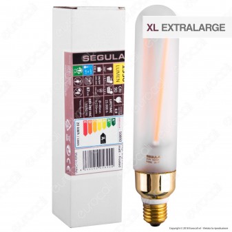 Segula Lampadina E27 Filamento LED 20W Tubolare Effetto Frost