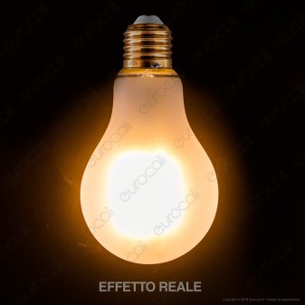 Girard Sudron Lampadina LED E27 10W Bulb A70 Frost Filamento - mod.