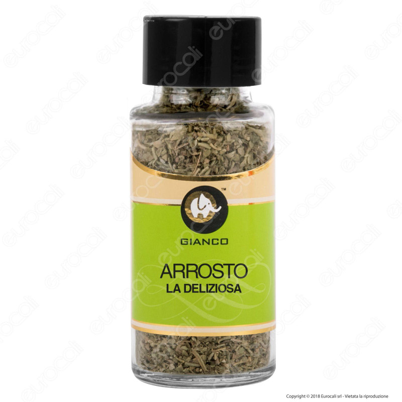 Gianco Mix di Spezie Arrosto "La Deliziosa" - Vasetto in Vetro