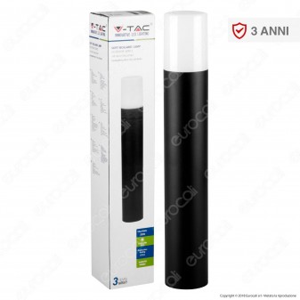 V-Tac VT-7617 Portalampada da Giardino Rotondo con Fissaggio a Terra