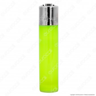 Clipper Large Fantasia Traslucido - 4 Accendini