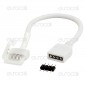 Connettore Flessibile per Strisce LED RGB SMD 5050 Multicolore Clip 4 Pin - SKU 3506
