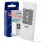 Life Radiocomando con 12 Canali Memorizzabili per Presa Wireless Bivalente - mod. 38.1040401R