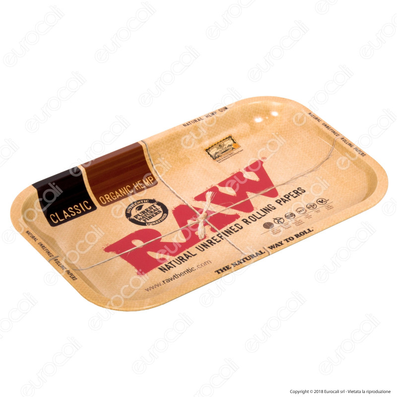 Raw Rolling Tray Vassoio di Rollaggio in Metallo