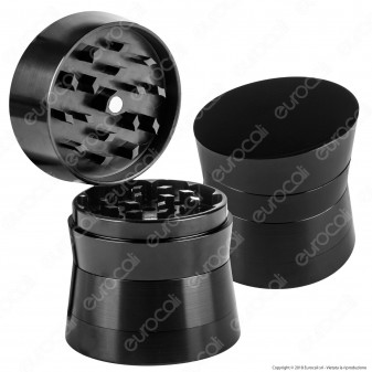 Grinder Tritatabacco 4 Parti in Metallo Ø62mm - Diablo
