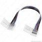 Connettore Flessibile per Strisce LED Multicolore RGB+W 5050 Clip 5 Pin - SKU 2587