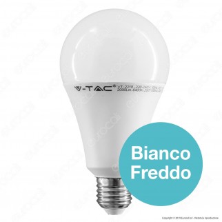 V-Tac VT-2218 Lampadina LED E27 18W Bulb A80 - SKU 2707 / 2708 / 2709
