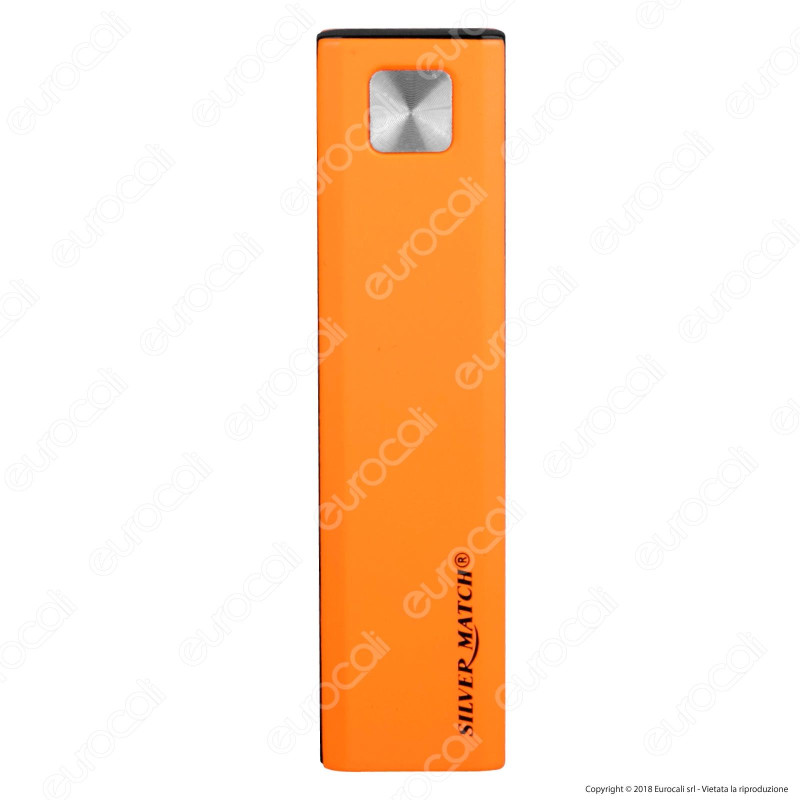 Silver Match Accendino USB Chriswick Slim in Metallo Antivento Ricaricabile - 1 Accendino