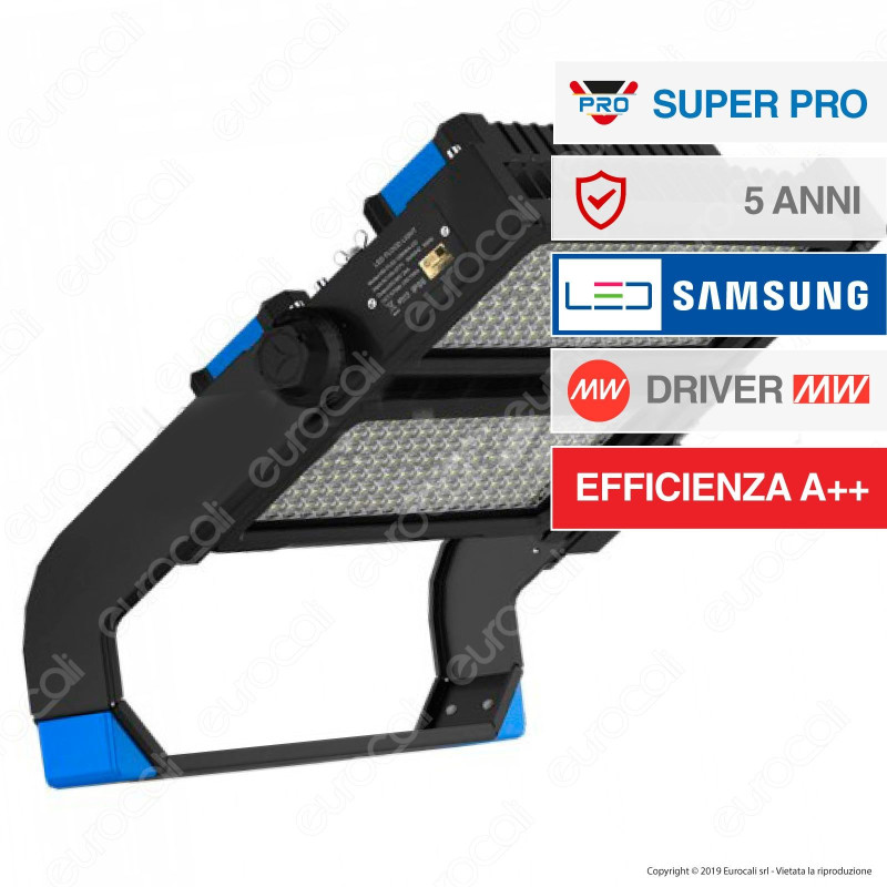 V-Tac Super Pro VT-503D Faro LED 120° 500W SMD Dimmerabile Chip