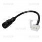 Connettore da Clip 2 Pin a Jack 2.1 per Strisce LED Monocolore 5050 - SKU 3508